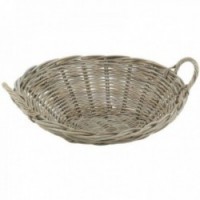 Van-esityskori harmaalla napa kahdella kahvalla