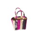 Cabas Enfant en Jonc Rose | Petit Sac de Plage Naturel Tressé | Panier de Rangement