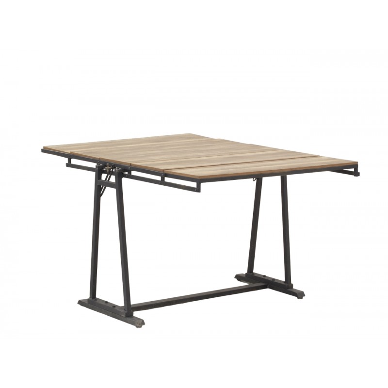 COSTWAY Tavolo Laterale da Divano Grande, Tavolo Girevole a 360° con Ripiani a 2 Livelli e 6 Ruote Piroettanti, Tavolo Portatile e Multiuso in Metallo e Legno da Salotto e Ufficio