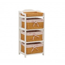 Chest of drawers in white...