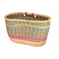 Värikäs luonnollinen pyöräkorkki nahkahihnalla