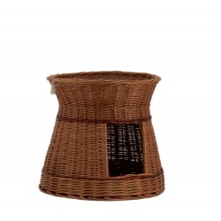 Round Wicker Basket Niche Cat, Seng, Cat Hut God komfort
