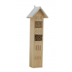 Wooden insect house H92 cm