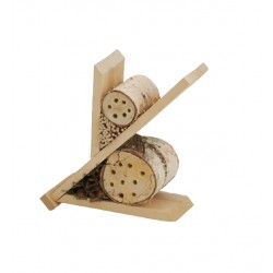 Casetta per insetti in legno