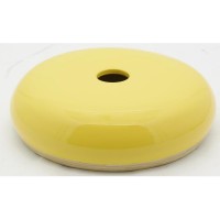 Keltainen lakattu bambu lampunvarjostin jousitusvalaisimesta