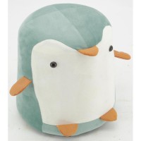 Pingwin Penguin Green and White Velvet, Deco Sypialnia