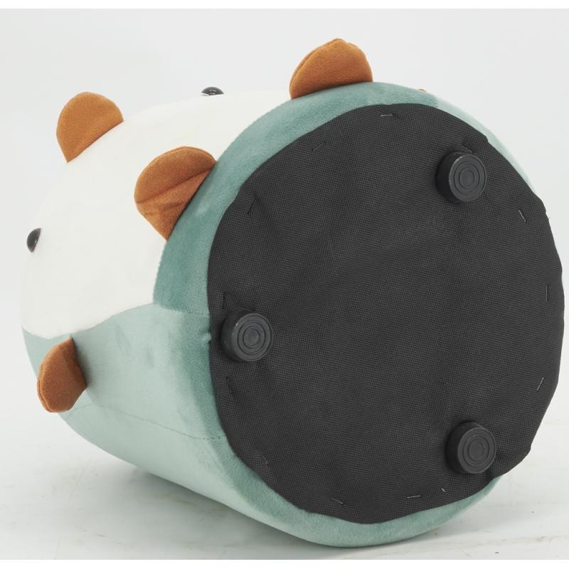 Pouf contenitore per bambini - Grigio scuro/pinguino - HOME