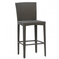 Outdoor garden resin bar stool