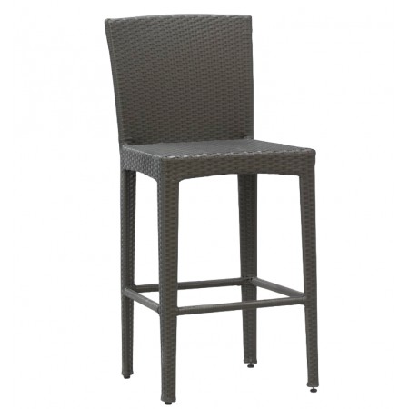 Outdoor garden resin bar stool
