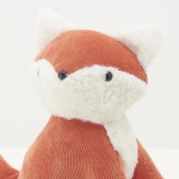 Cale-porte renard en coton chambre enfant
