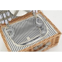 Valise pique-nique isotherme en osier