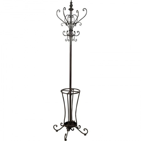 Stary metalowy stojak z uchwytem parasolowym H180CM