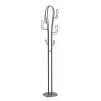 Porte-Manteau Cactus en Métal Patère Design Originale & Portant Sur Pied Modern