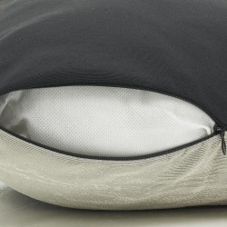 Coussin chien en coton 45 x 45 cm