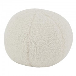 White terry ball cushion ø 25 cm