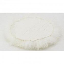 Sheepskin cushion chair seat ø 40 cm