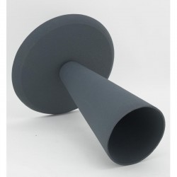 Niebieski barwiony okrągły stół okrągły Ø 45 H 51 cm