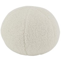 Pouf rond en bouclette ø 35 cm