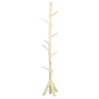 Coat racks on foot in solid teak branch Natural design and chic float design