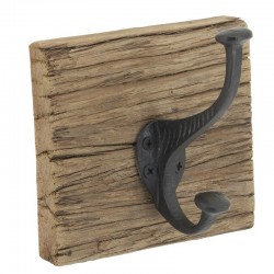 Genbrugt trækrog 1 Hook Metal Coat Rustic Wall Grade Ecolo