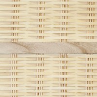 Paravent 3 panneaux en bois laqué