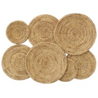 Duże tarcze dekoracji ściennych w Jacinthe 130 x 87 cm