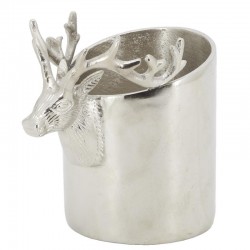 Aluminum deer decor bottle cooler
