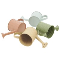 Jardinera pequeña regaderas de zinc lacado ø 9,5 h 9 cm