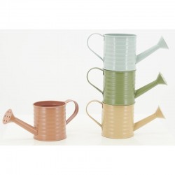 Mini watering cans planter in lacquered zinc ø 9.5 h 9 cm