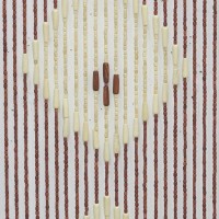 Rideau de porte perles en bois