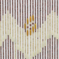 Dørgardin Wooden Perler 52 Anheng | Anti fly gardin og rustikk del separasjon