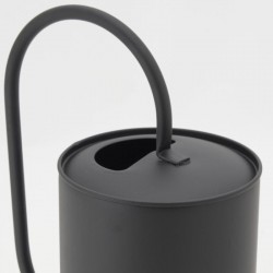 Black lacquered metal armrest 1.5L