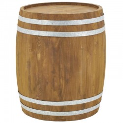 Opbergdisplay - Verouderd houten vat