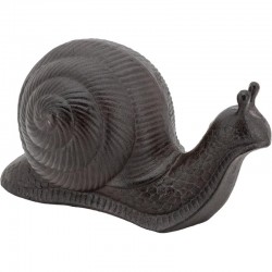 Grand escargot en fonte 5.55 kg - Décoration de jardin