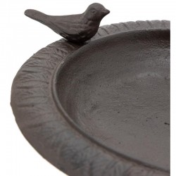 Banho de carne para aves a pé em ferro fundido