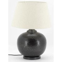 White lampshade in linen for lamps