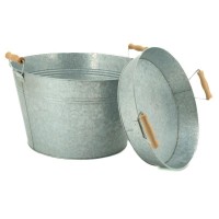 Rampa do butelki na stopie, basen i ocynkowana taca