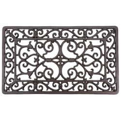 Paillasson de jardin en fonte