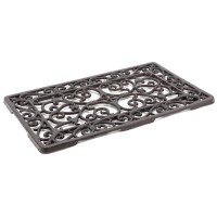 Garden mat in cast iron
