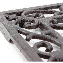 Garden mat in cast iron
