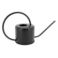 Arrosoir en métal laqué noir 1,3 L