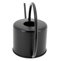 Arrosoir en métal laqué noir 1,3 L
