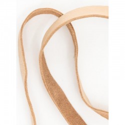 Palmboomtas met leren band en schouderbanden - strandtas met mand van natuurlijk stro