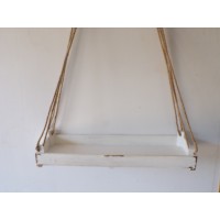 Wandhangers van wit hout - Lot 2