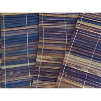 Set med 4 Naturfiber Bananbordssatser - Matlagningskonst