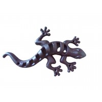 Wall cast iron lizard Garden decoration