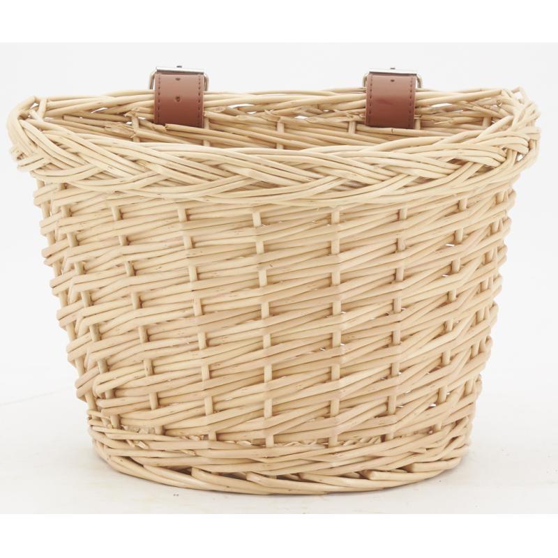 Panier Vélo Pour Enfants En Osier – Devant Guidon, Étanche, Fixation Réglable – Pour 3-8 Ans, Multi-Couleurs