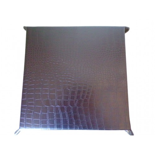 Flash Croco Leather Croco Basket Black Croco Foldable Mail Tray Design