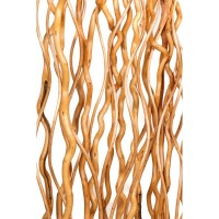 Ekran separatora części dekoracyjnej na drewnianej bazie + 52 łowców wikliny