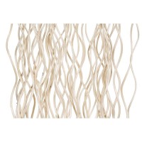 Ekran separatora części dekoracyjnej na drewnianej bazie + 52 łowców wikliny